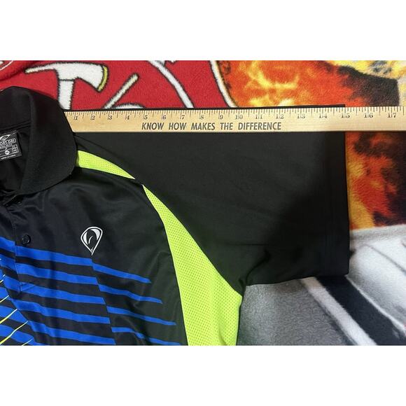 Sport Dri Multi Colored‎ 100% Polyester Polo Men Size 2XL - Picture 9 of 9